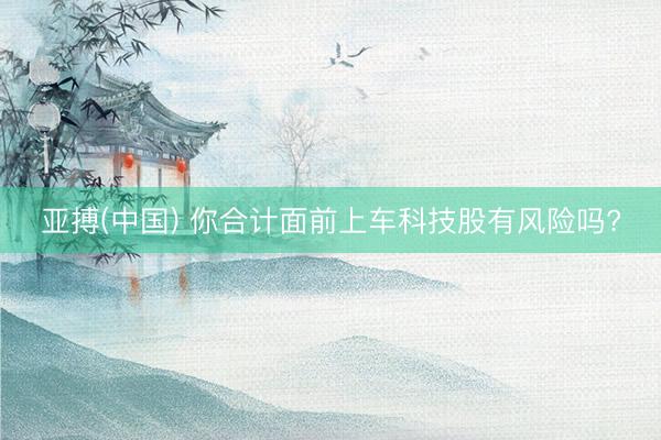 亚搏(中国) 你合计面前上车科技股有风险吗?