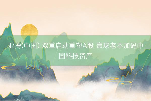 亚搏(中国) 双重启动重塑A股 寰球老本加码中国科技资产